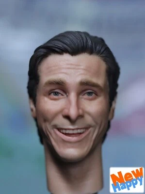Preventa Christian Bale American Psycho escala 1/6 cabeza escultura pintada a mano Foto 1 de 4