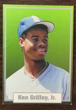 1990 KEN GRIFFEY Sports Stars SUPER STAR ELITE Baseball Promo Card E5020118