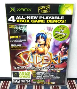 NEU AUGUST 2004 ORIGINAL XBOX MAGAZIN DEMO DISC #34 SUDEKI (HEISS!) / NBA BALLERS - Bild 1 von 4