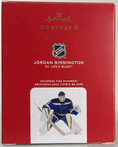 2020 Hallmark KEEPSAKE "JORDAN BINNINGTON" St. Louis Blue xmas Tree Ornament NIP - Picture 1 of 7