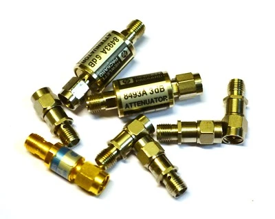 VARIOUS BRANDS Quality brand fixed attenuators, DC Blocks SMA