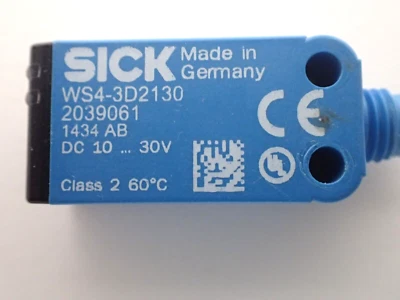 SICK WS4-3D2130 / 2039061 PHOTOELECTRIC SWITCH THROUGH BEAM REC ONLY 10-30Vdc - Image 1 of 4