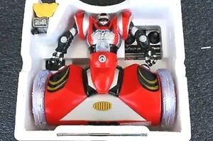 Action X Inalámbrico Shogun Guerrero Robot Juguete Ruedas Vehículo de Control RARO Coleccionable - Imagen 1 de 5