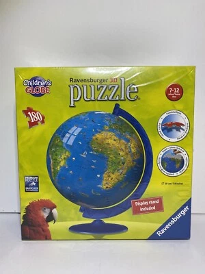 Rompecabezas Ravensburger 3D, Globo Infantil con Soporte de Exhibición, Nuevo 180 Piezas Foto 1 de 4