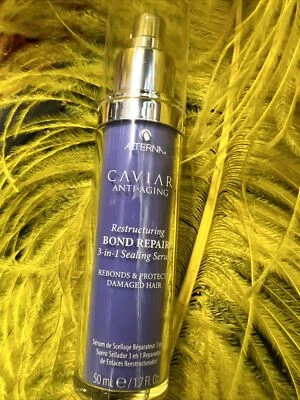 Suero de sellado 3 en 1 Caviar Anti-Aging Bond Repair de Alterna, 1,7 oz (NUEVO) Foto 1 de 3