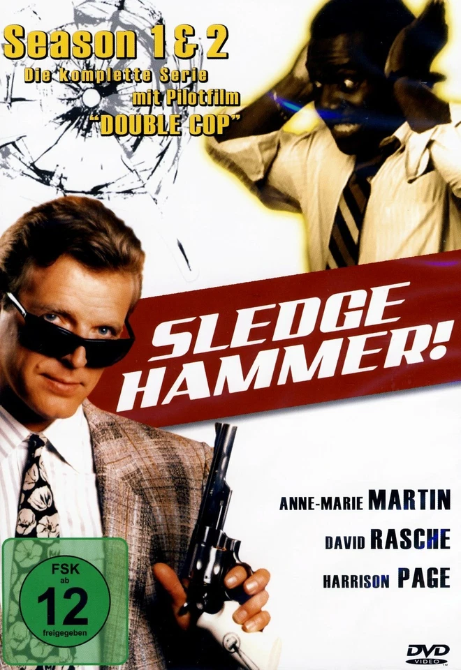 SLEDGE HAMMER SLEDGEHAMMER THE COMPLETE SERIES (1 & 2) *David Rasche* NEW R2 DVD - Image 1 of 1