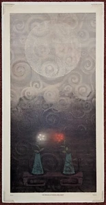 Richard Kirsten-Daiensai THE MERGING OF HEAVEN AND EARTH signed print 12" X 24" - Imagen 1 de 7