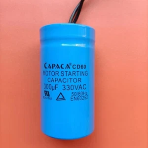CD60 Motor Starting Capacitor 300uF 330VAC 300MFD 300 UF MFD 330V AC VAC UL Cap - Picture 1 of 4