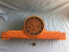 Antique German Kienzle 24" Wood Mantel / Shelf Clock ~FOR PARTS ONLY~