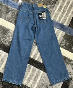 New Eddie Domani Jeans Boys Sz 14 Blue Stone Style 001B Brand New - Picture 1 of 8