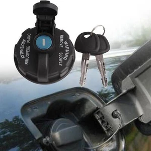 Locking Fuel Tank Cap Universal Replace with 2 Keys Lockable Diesel Trucks - Picture 1 of 12