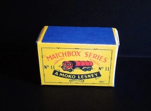 Matchbox Lesney 11a Road Tanker Reproduction  Box Type B1 (Box Only) - Picture 1 of 4