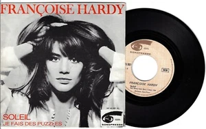 FRANCOISE HARDY soleil / je fais des puzzles - SP vinyl 45 t - Imagen 1 de 2