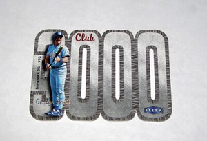 2000 Fleer Club 3000 George Brett  Royals HOF $.99 Shipping!