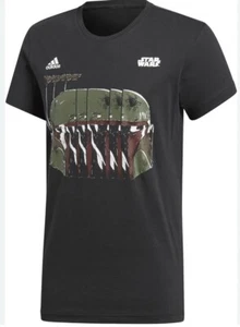SEHR SELTENES Star Wars Adidas x Original Boba Fett T-Shirt! Gr-L! Neu mit Etikett! Rarität! - Bild 1 von 6