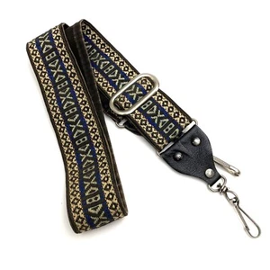 Retro Vintage Filmkamera Schultergurt Mosaik bunt Hippie mit Clips - Bild 1 von 3