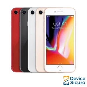 Apple iphone 8 64Gb 256Gb nero silver CON GARANZIA USATO RIGENERATO GRADO A - Afbeelding 1 van 4