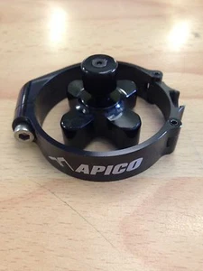 HONDA CRF450 CRF 450 R 2004-2024 APICO CONTROL DE LANZAMIENTO DISPOSITIVO HOLESHOT NEGRO - Imagen 1 de 3