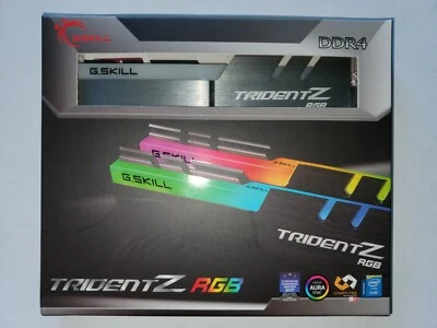 ✔✔ G.SKILL TridentZ RGB 16GB (2x8GB) 4266 MHz *19-19-19-39* (B-Die) DDR4 *B-DIE* - Image 1 of 4