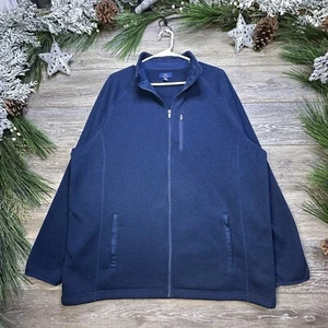 George Jacket Size Extra Large XL (46-48) Men’s Blue Zip Up Warm Up Jacket - Picture 1 of 13