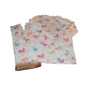 Gap Kids, Snug Fit 2-Piece Unicorn Print Sleepwear, Organic Cotton, Size 14 - Picture 1 of 3