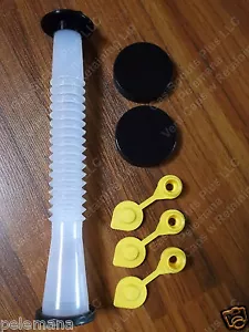 1 Nuevo KIT DE PIEZAS DE LATA DE GAS Tapas de plástico Tornillos Ventilación Boquilla Blitz Cama de goma - Imagen 1 de 12