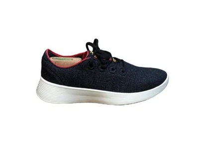 Allbirds Wool Runner Go Women's Dark Grey & Thunder Red Size 8.5 Sneakers Shoes - Image 1 of 4