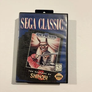 The Revenge Of Shinobi Sega Genesis 1992 Tested Classic Game And Case - Picture 1 of 6
