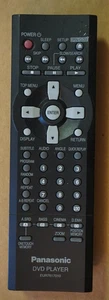 Panasonic EUR7617010 Telecomando DVD per DVD-RP62 DVD-RV22 DVD-RV27 DVD-RV32 - Foto 1 di 2