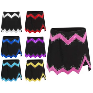 Kid Girl Skirt Special Costume Events Dancewear School Cheer Dress Up Leader - Picture 1 of 96