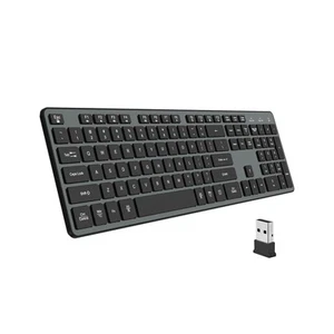 Backlit Wired USB Keyboard, Comfortable Quiet, Low Profile Flat Chocolate/Sci... - Picture 1 of 7