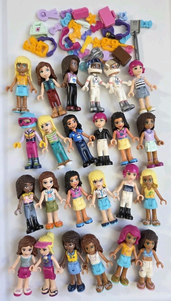 5 LEGO FRIENDS RANDOM LOT mystery figures minifigure mini dolls FROM PIC SHOWN - Image 1 of 3