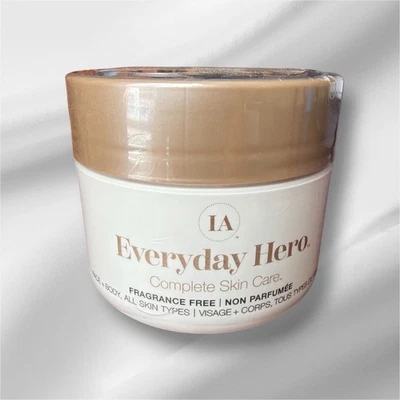 NFINITE ALOE EVERYDAY HERO FRAGRANCE FREE ORGANIC MOISTURIZER CREAM 8oz x 3 NEW - Image 1 of 3