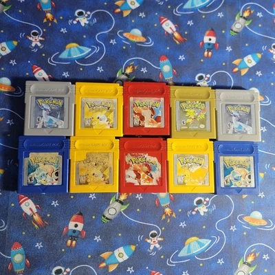 Pokémon Gameboy & Gameboy Color Red, Gold, Silver, Blue, Yellow - Pokemon GB GBC - Image 1 of 3