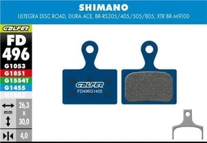 Galfer Road FD496G1455 Semi Metall Bremsbeläge Blau Shimano DA Ultegra... - Bild 1 von 4