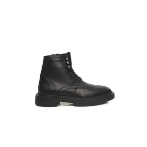 Cerruti 1881 Black Calfskin Men Boot EU42/US9 Men Boots - Imagen 1 de 5