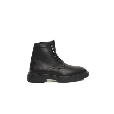 Cerruti 1881 Black Calfskin Men Boot EU42/US9 Men Boots - Imagen 1 de 4