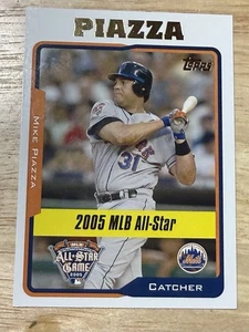 2005 Topps Updates & Highlights #UH191 Mike Piazza - Bild 1 von 2