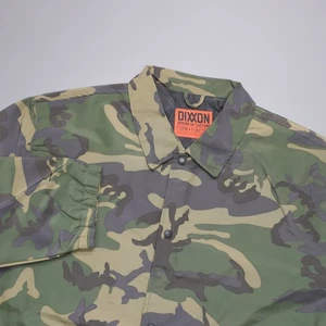 Dixxon Ground Up Customs Windbreaker Jacket Camo Snap Front Workwear Size 4XL - Picture 1 of 9