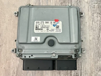 07-12 MERCEDES BENZ GL450 GL550 MOTOR COMPUTADOR ECU ECM OEM A2739001600 - Imagem 1 de 3