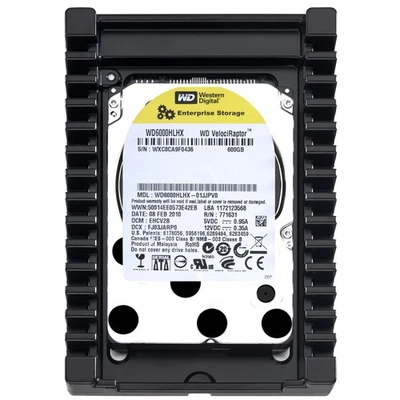 Western Digital Velociraptor 600 GB SATA III 10000 RPM 32 MB Cache Bulk/OEM 3.5 - Image 1 of 4