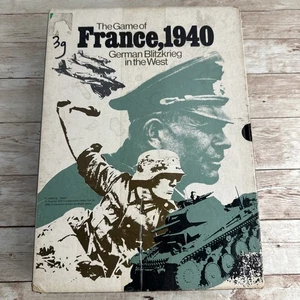 1972 Avalon Hill The Game Of France 1940 German Blitzkrieg In The West - Picture 1 of 17