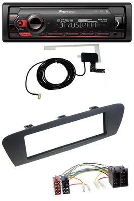 Pioneer DAB USB MP3 Bluetooth Autoradio für Renault Scenic (ab 09) - braun - Bild 1 von 4