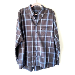 Camel Active Mens Plaid Button Down Shirt Size XL Grunge Skater Y2K Gorpcore - Picture 1 of 6