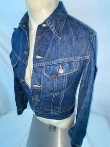 CHAQUETA DE TRABAJO WESTERN DE COLECCIÓN AÑOS 50 NIÑOS 14 PARA HOMBRE XS LEE SANFORIZADA 109-JY denim oscuro - Imagen 1 de 12