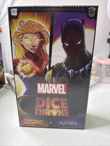 Marvel Dice Throne | 2 Hero Box Featuring Captain Marvel, Black Panther | - Picture 1 of 3