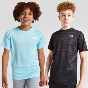 The North Face Dri Fit Reaxion T Shirt Junior Boys Tee Sports Activewear Top - Picture 1 of 7