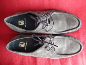 New BRUNO MAGLI HOPPER 13 M Men’s Taupe Suede Derby Oxford Shoes EU 46 Medium - Picture 1 of 6