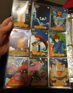 Pokemon Topps Series 1 TV Series 9 Card Puzzle  - Picture 1 of 2