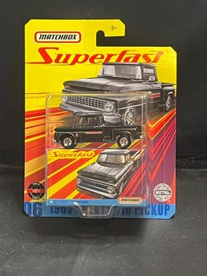Matchbox *** 1963 CHEVY C10 PICKUP *** Superfast Series  REAL RIDERS 2019 - Image 1 of 2